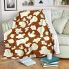 CHOCOLATE AND MILK COW BESTSELLER FLEECE BLANKET GIFT FOR FAN