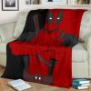 DEADPOOL MARVEL FLEECE BLANKET GIFT FOR FAN