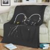 DAFT PUNK POP ART FLEECE BLANKET GIFT FOR FAN