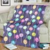 COLORFUL LOLLIPOP BEST SELLER FLEECE BLANKET GIFT FOR FAN
