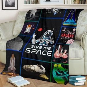 GIVE ME SPACE FLEECE BLANKET GIFT FOR FAN