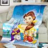 BEAUTY AND THE BEAST BEST SELLER FLEECE BLANKET GIFT FOR FAN