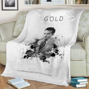 ARI GOLD FLEECE BLANKET GIFT FOR FAN