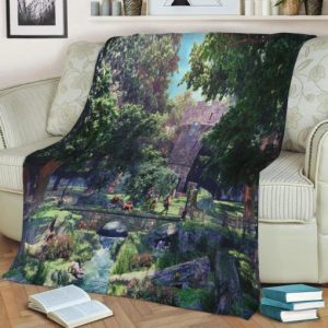 ELWYNN FOREST WIDE BEST SELLER FLEECE BLANKET GIFT FOR FAN