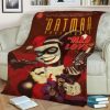 BATMAN ADVENTURES HARLEY QUINN FLEECE BLANKET GIFT FOR FAN