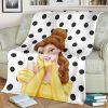 DISNEY PRINCESS BELLE BEST SELLER FLEECE BLANKET GIFT FOR FAN