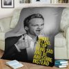BARNEY STINSON FLEECE BLANKET GIFT FOR FAN