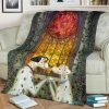 DALMATIAN LOVE CARTOON DISNEY FLEECE BLANKET GIFT FOR FAN