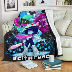 DELTARUNE FOR GAMER FLEECE BLANKET GIFT FOR FAN