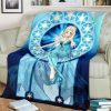 ELSA PRINCESS DISNEY FAN GIFT CARTOON BEST SELLER FLEECE BLANKET GIFT FOR FAN