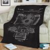 1962 CAMERA PATENT ART BEST SELLER FLEECE BLANKET GIFT FOR FAN