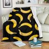BLACK BANANA BEST SELLER FLEECE BLANKET GIFT FOR FAN