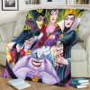 FAVORITE VILLAINS DISNEY FLEECE BLANKET GIFT FOR FAN