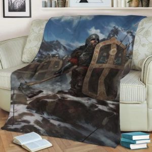 MAHAKAMAN DEFENDER FLEECE BLANKET GIFT FOR FAN