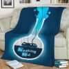 BREAKING BAD FLEECE BLANKET GIFT FOR FAN