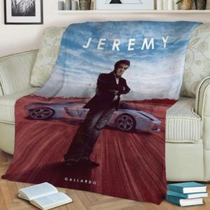 JEREMY FLEECE BLANKET GIFT FOR FAN