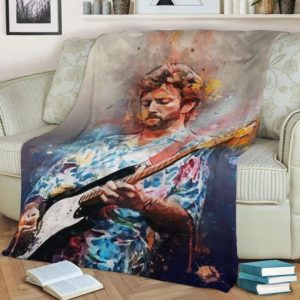 ERIC PATRICK CLAPTON FLEECE BLANKET GIFT FOR FAN