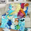 CUTE FROZEN BLANKET ELSA ANNA OLAF BEST SELLER FLEECE BLANKET GIFT FOR FAN
