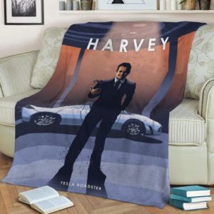 HARVEY FLEECE BLANKET GIFT FOR FAN