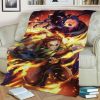 DEMON SLAYER ANIME JAPAN BEST SELLER FLEECE BLANKET GIFT FOR FAN