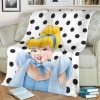 DISNEY PRINCESS CINDERELLA BEST SELLER FLEECE BLANKET GIFT FOR FAN