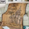 CINDERELLA’S CASTLE BEST SELLER FLEECE BLANKET GIFT FOR FAN