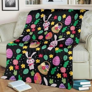EASTER EGGS BEST SELLER FLEECE BLANKET GIFT FOR FAN