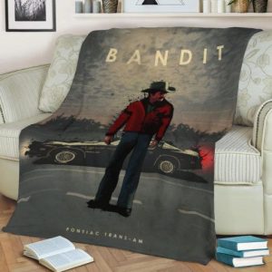 BANDIT FLEECE BLANKET GIFT FOR FAN