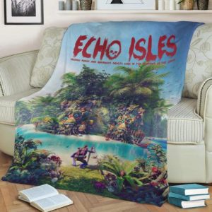 ECHO ISLES NOVEL BEST SELLER FLEECE BLANKET GIFT FOR FAN
