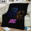 DAFT PUNK POP ART FLEECE BLANKET GIFT FOR FAN