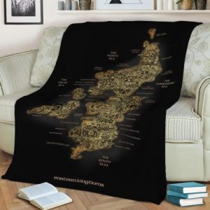 EASTERN KINGDOMS FLEECE BLANKET GIFT FOR FAN