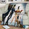 COWBOY BEBOP SPIKE FLEECE BLANKET GIFT FOR FAN