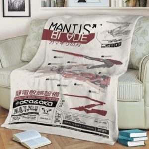 MANTIS BLADE FLEECE BLANKET GIFT FOR FAN