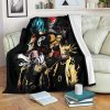 ANIME MAIN CHARACTERS FLEECE BLANKET GIFT FOR FAN