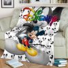 CUTE MICKEY DISNEY FLEECE BLANKET GIFT FOR FAN