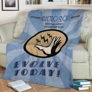 BIOSHOCK PLASMIDS ELECTRO BOLT BEST SELLER FLEECE BLANKET GIFT FOR FAN