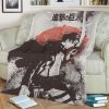 ATTACK ON TITAN LEVI BEST SELLER FLEECE BLANKET GIFT FOR FAN