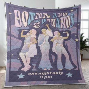 Donna And The Dynamos Concert Poster Christmas Gifts Lover Blanket
