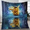 Cool Sleuth Pikachu Pokemon Games Christmas Gifts Lover Blanket