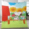 Snoopy’s Summer Peanuts 2098 Christmas Gifts Lover Blanket