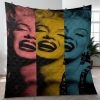 So Beautiful Marilyn Monroe Model And Singer Christmas Gift Lover Blanket
