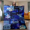 Disney Lilo And Stitch Cute Christmas Gift Blanket