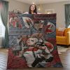 Harley Quinn Christmas Gift Lover Blanket