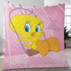 Lovely Tweety Looney Tunes Flims Christmas Ver9 Gift Lover Blanket