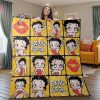 Betty Boop I Love Betty Boop Christmas Gifts Lover Blanket 2