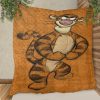 Tigger Winnie-the-Pooh Disney Cartoon Christmas Gift Lover Blanket