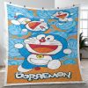 Lovely Doraemon Japanese manga series Ver2 Gifts Lover Blanket