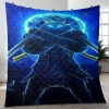 Ninja Dark Night Neon Anime Gift Lover Blanket