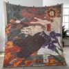 Rengoku Kyojuro Anime Kimetsu No Yaiba Gift Lover Blanket