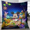 Funny Mickey And Friends Cartoon Disney Ver3 Gift Lover Blanket